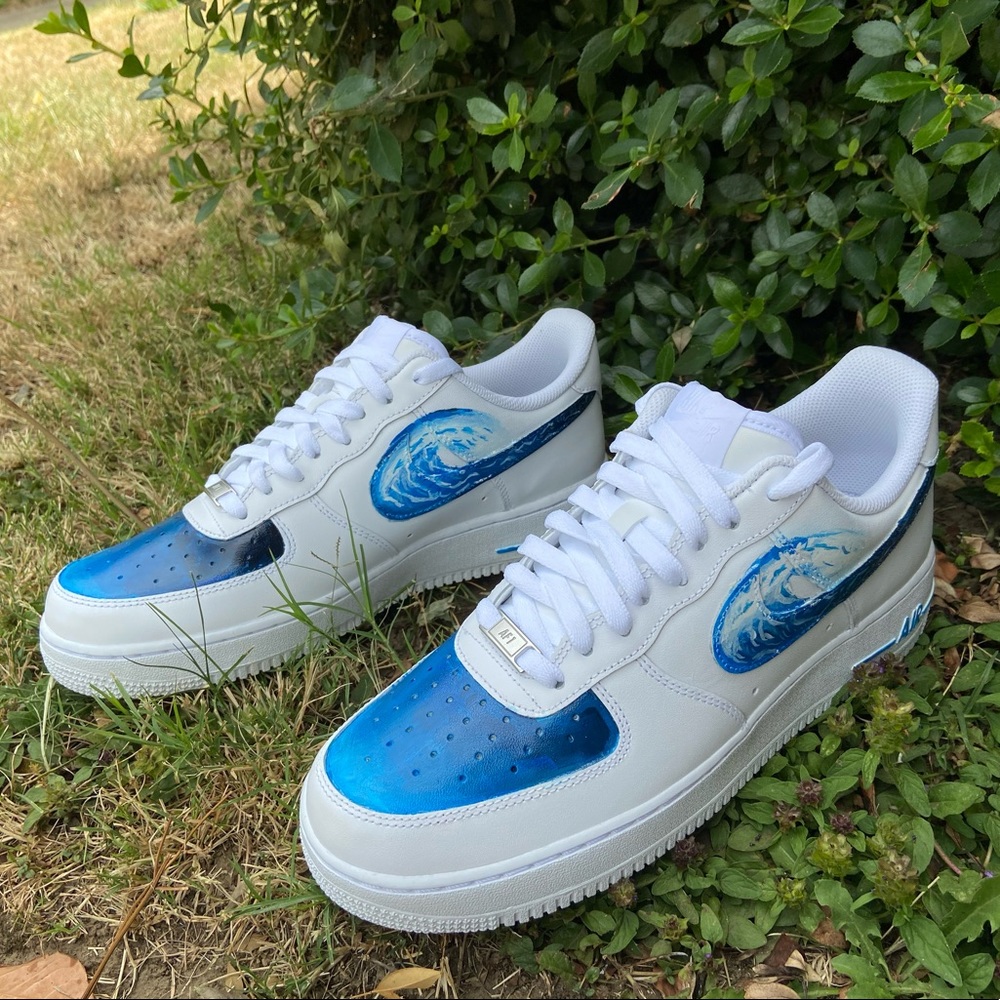 Nike Air Force 1 Wave Custom Men / women